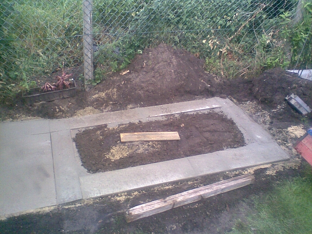 Fundament_Hochbeet